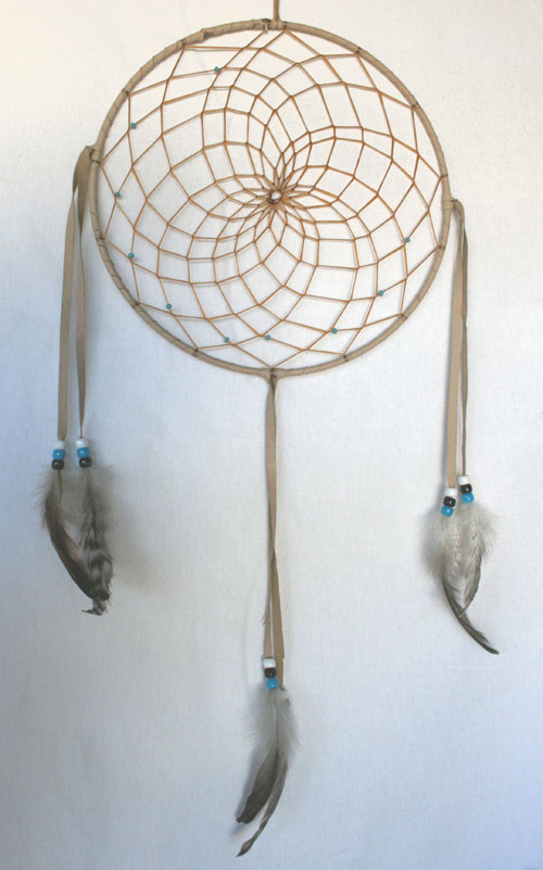 Native American Handcrafted Desert Tan Dream catchers