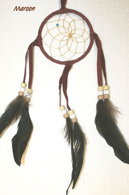 Maroon Dream catcher