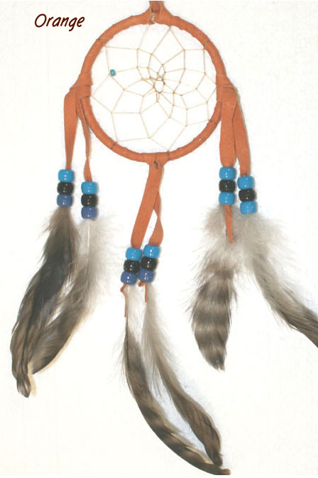 Orange Dream catcher