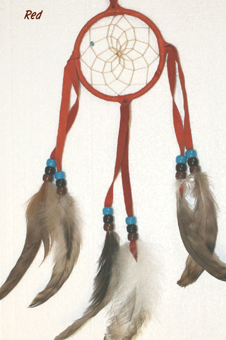 Red Dream catcher