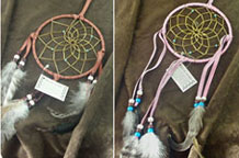 Handcrafted 4 inch Dreamcatchers