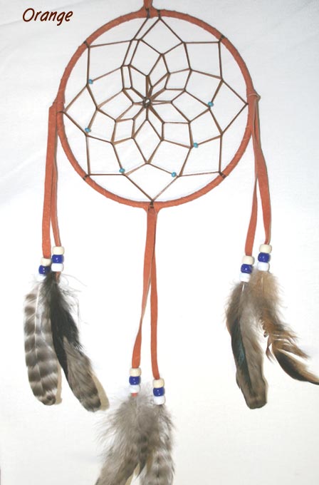 Orange Dream catcher