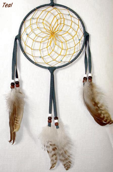Teal Dream catcher