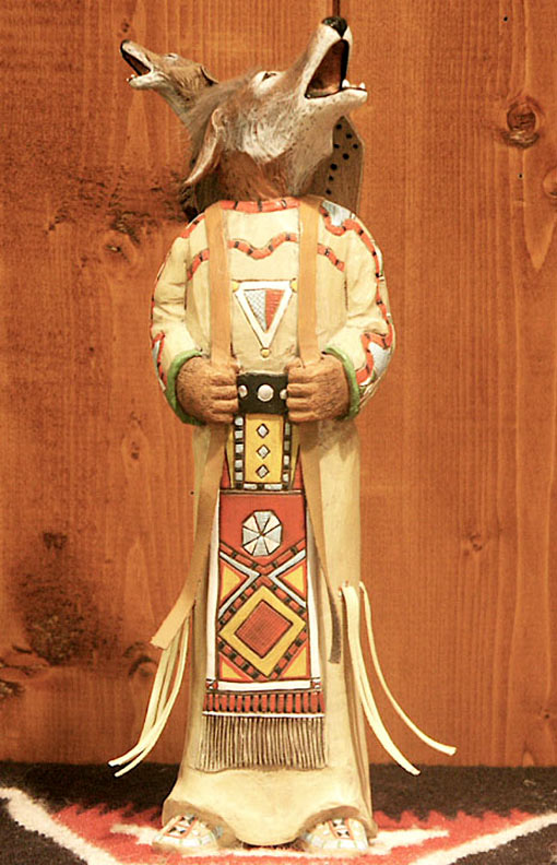 Mother Coyote and her pup