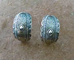 Genuine Navajo Sterling Silver earrings