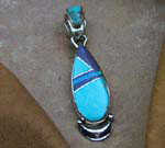 Navajo Solid Sterling Silver pendants in a variety of designs