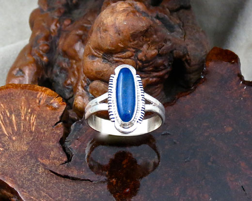 Navajo Sterling Silver Lapis Ring