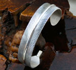Sterling Silver Eagle Feather Bracelet