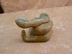 Genuine Zuni Hand-carved Snake Fetish