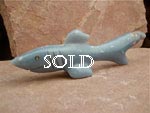 Zuni Hand-carved Shark Fetish