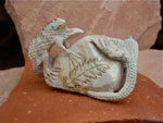 Zuni Hand-carved Lizard Fetish