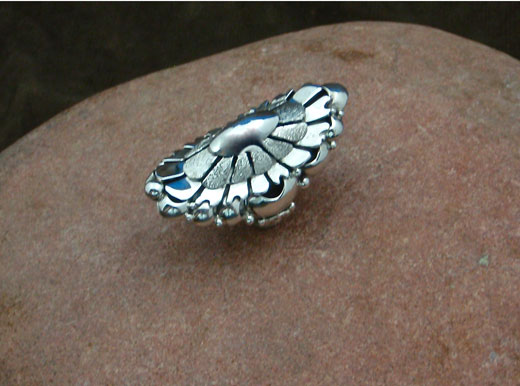Navajo Sterling Silver Handmade Ring Handmade Navajo Sterling Silver Ring