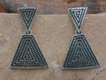 Genuine Navajo Sterling Silver earrings