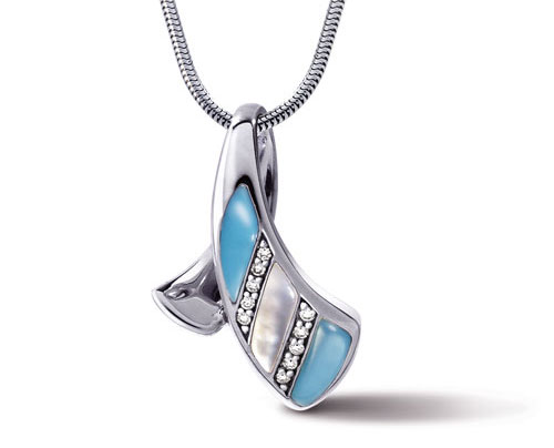 Kabana Sleeping Beauty Turquoise Pendant
