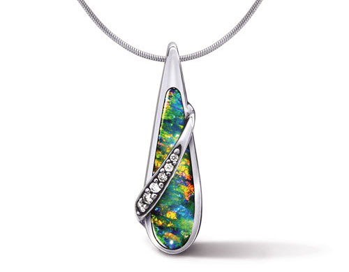 Kabana Australian Opal Pendant