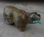 Zuni Hand-carved Bear Fetish