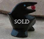 Zuni Hand-carved Raven Fetish