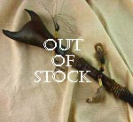 Native American handcrafted ceremonial rattle