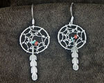 Dreamcatcher Earrings in a variety of sizes