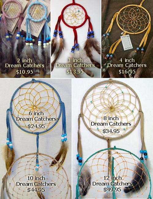 Collection of Southwest Native American Indian Dreamcatchers