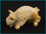 Zuni Hand-carved Buffalo Fetish