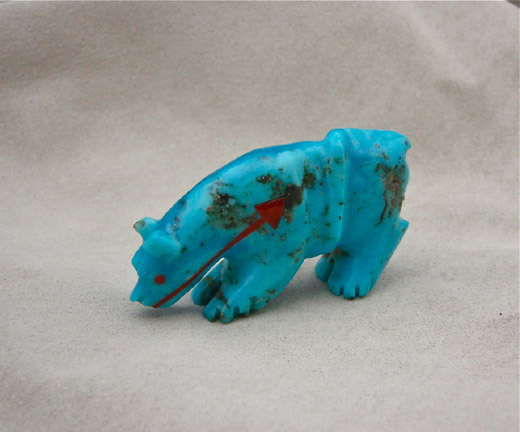 Zuni Hand-carved Mountain Lion