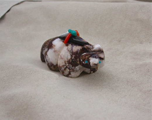 Zuni Hand-carved Bear Fetish