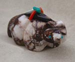 Zuni Hand-carved Bear Fetish