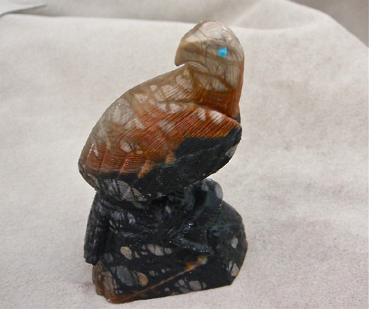 Zuni Hand-carved Eagle Fetish