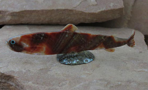 Zuni Hand-carved Fish Fetish