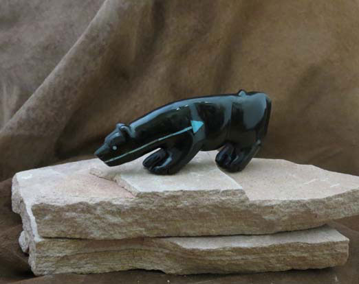 Zuni Hand-carved Mountain Lion