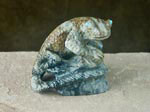 Zuni Hand-carved Lizard Fetish