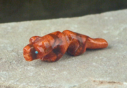 Zuni Hand-carved Mountain Lion