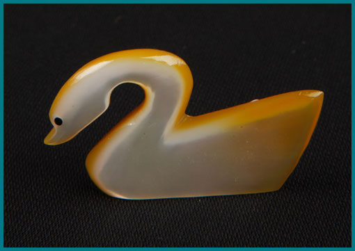 Zuni Hand-carved Swan Fetish