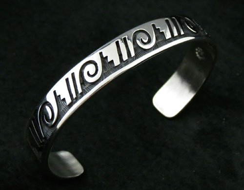 Hopi Solid Sterling Silver Bracelet