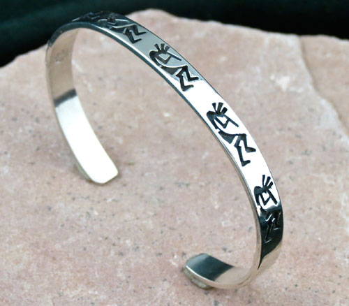 Hopi Solid Sterling Silver Bracelet