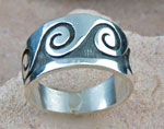 Hopi Sterling Silver Ring