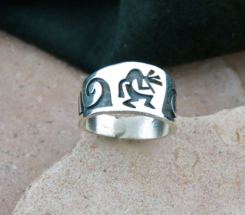 Hopi Solid Sterling Silver Ring