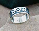 Hopi Sterling Silver Ring