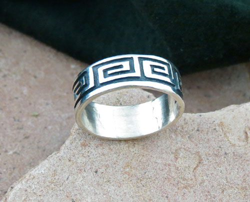 Hopi Solid Sterling Silver Ring