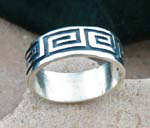 Hopi Sterling Silver Ring