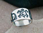 Hopi Sterling Silver Ring