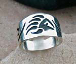 Hopi Sterling Silver Ring