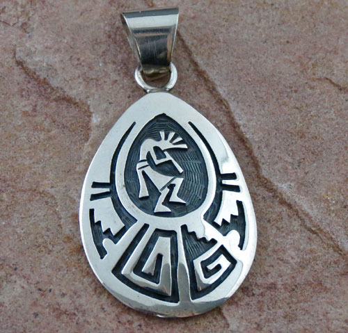 Hopi Solid Sterling Silver Pendant