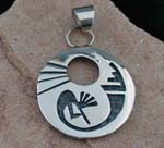 Hopi Sterling Silver Pendant