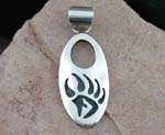 Hopi Sterling Silver Pendant