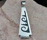 Hopi Sterling Silver Pendant