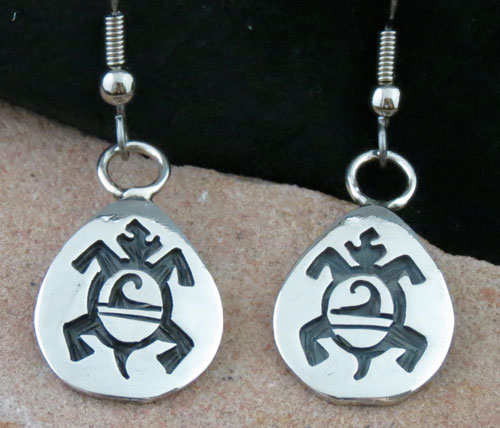 Hopi Solid Sterling Silver Earrings