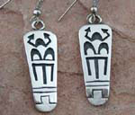 Hopi Sterling Silver earrings
