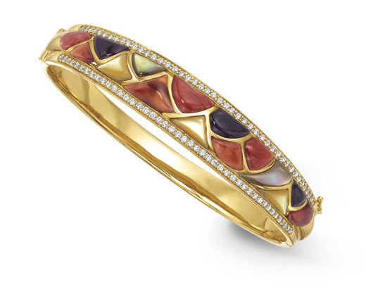 Kabana Oyster Shell Gold Bracelet Kabana Oyster Shell Gold Bracelet